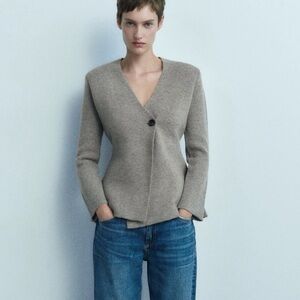Zara Wool Cardigan / Blazer